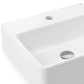 Cuba para Banheiro de Apoio Docol Retangular 42x39x13cm Branco - 1667826