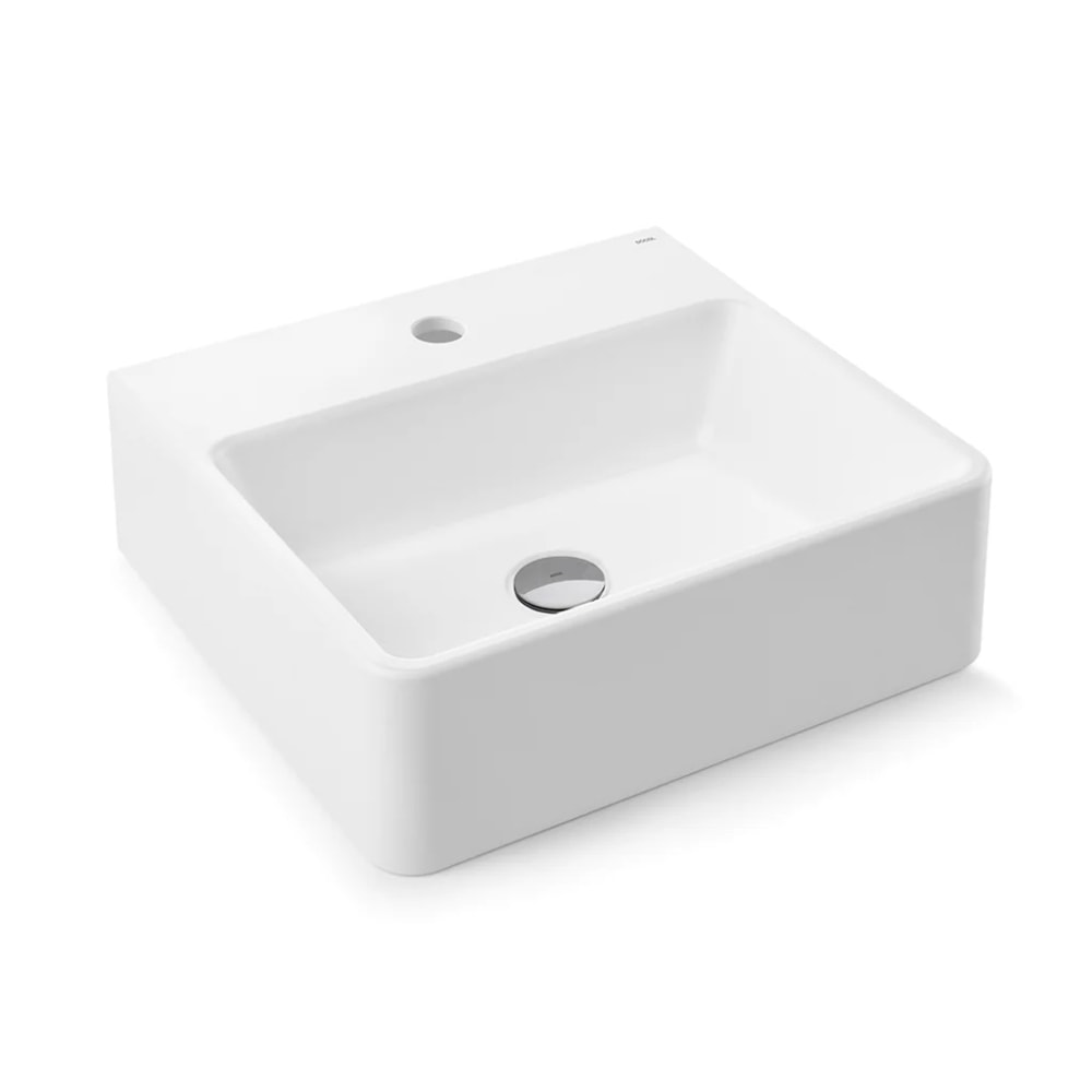 Cuba para Banheiro de Apoio Docol Retangular 42x39x13cm Branco - 1667826