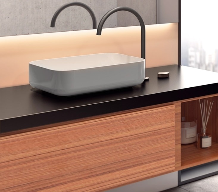 Cuba para Banheiro de Apoio Docol Retangular 50 x 40cm  Branca - 00971126