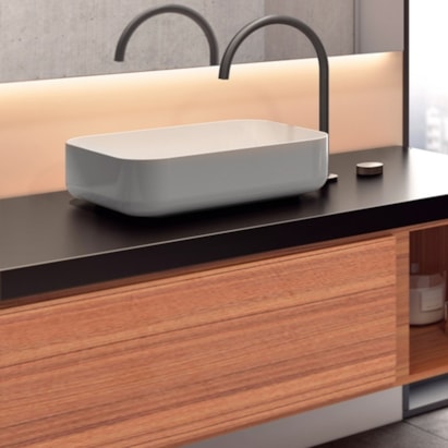 Cuba para Banheiro de Apoio Docol Retangular 50x40cm Branca - 00971126