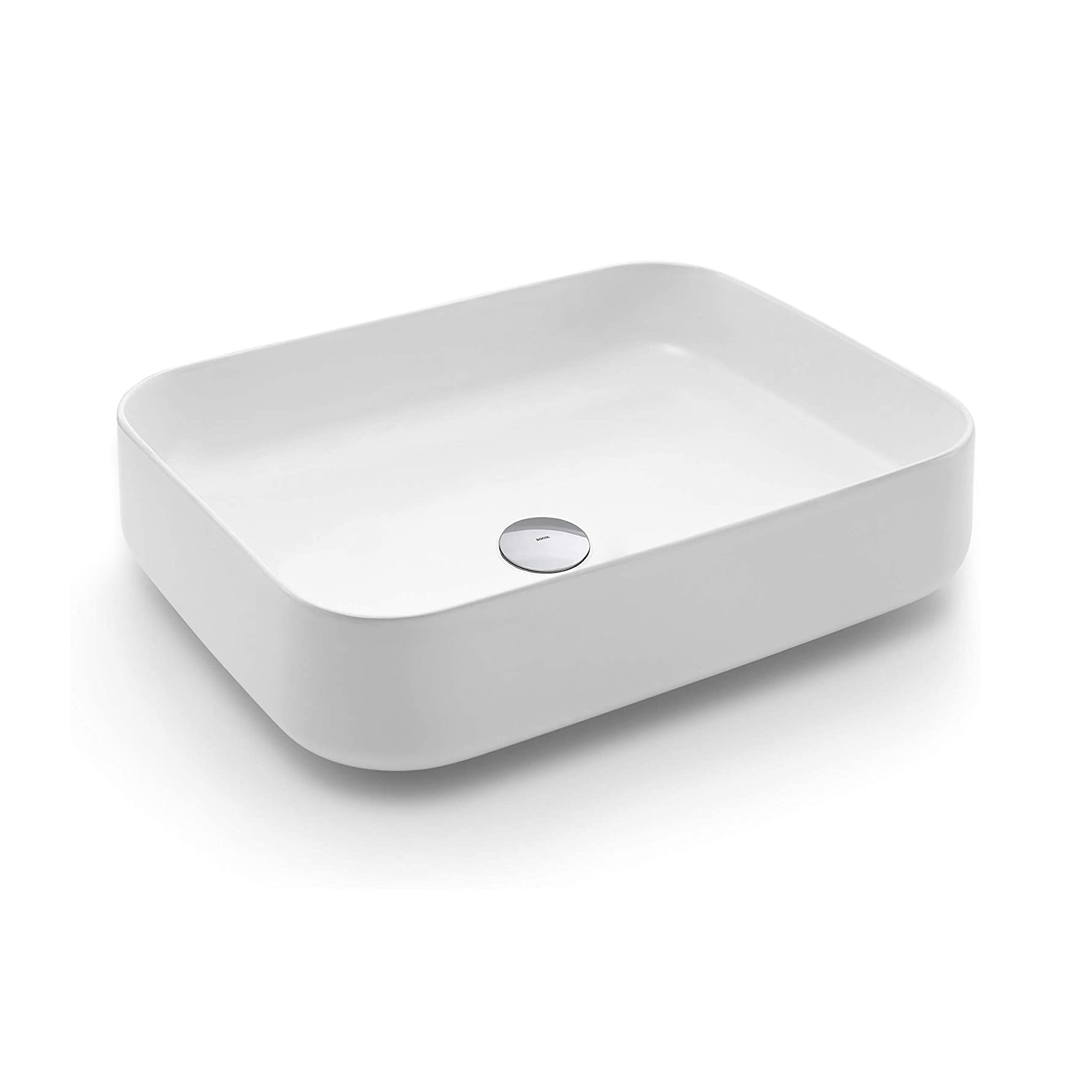 Cuba para Banheiro de Apoio Docol Retangular 50x40cm Branca - 00971126