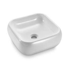 Cuba para Banheiro de Apoio Icasa Quadrada 37x37cm Branca - ICA700