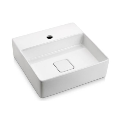 Cuba para Banheiro de Apoio Icasa Quadrado 40x40cm Branco - ICA2900