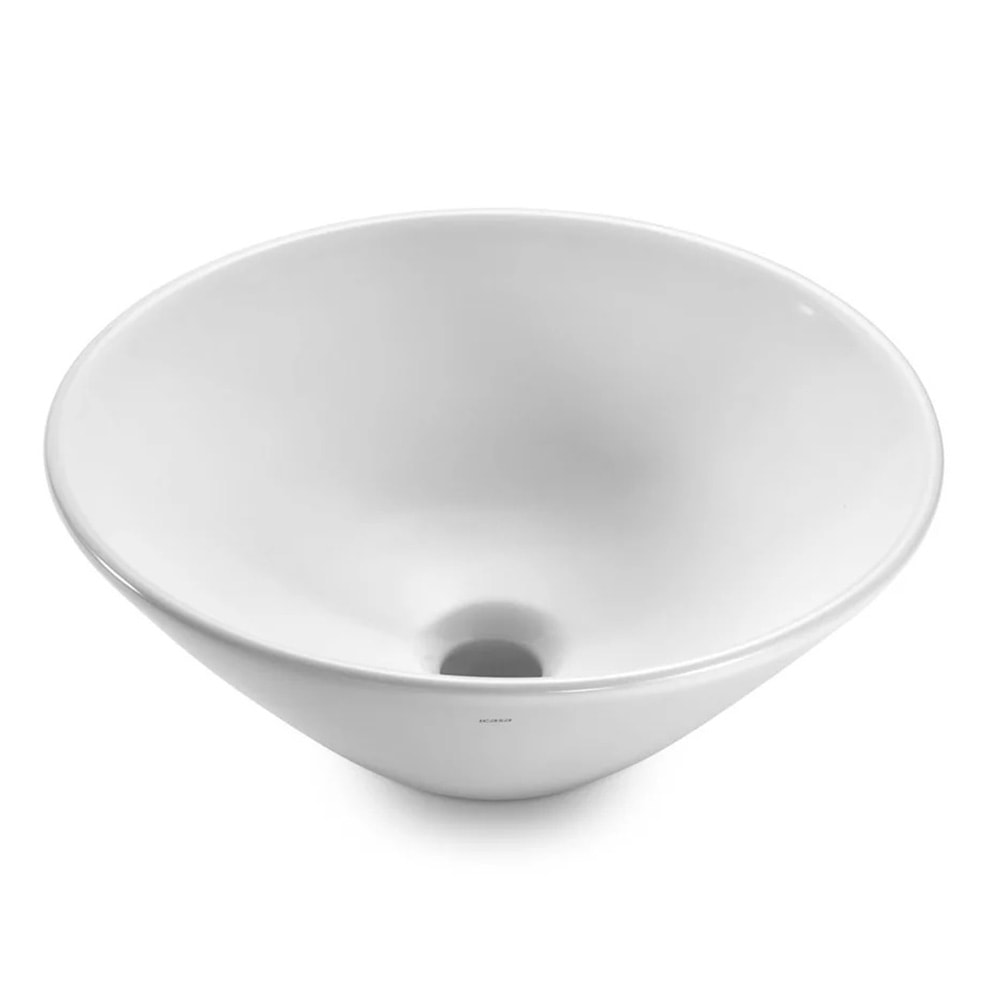 Cuba para Banheiro de Apoio Icasa Redonda 38cm Branca - ICA100