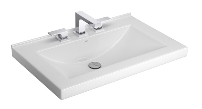 Cuba Para Banheiro de Apoio ou Sobrepor Deca Concava Branco - L.94.17