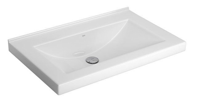 Cuba Para Banheiro de Apoio ou Sobrepor Deca Concava Branco - L.94.17