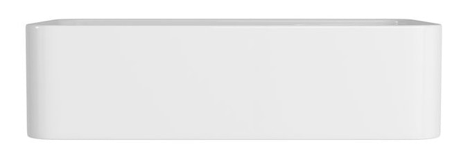 Cuba para Banheiro de Apoio ou Suspensa Deca Retangular 50cm Branca - L.43050.MD.17