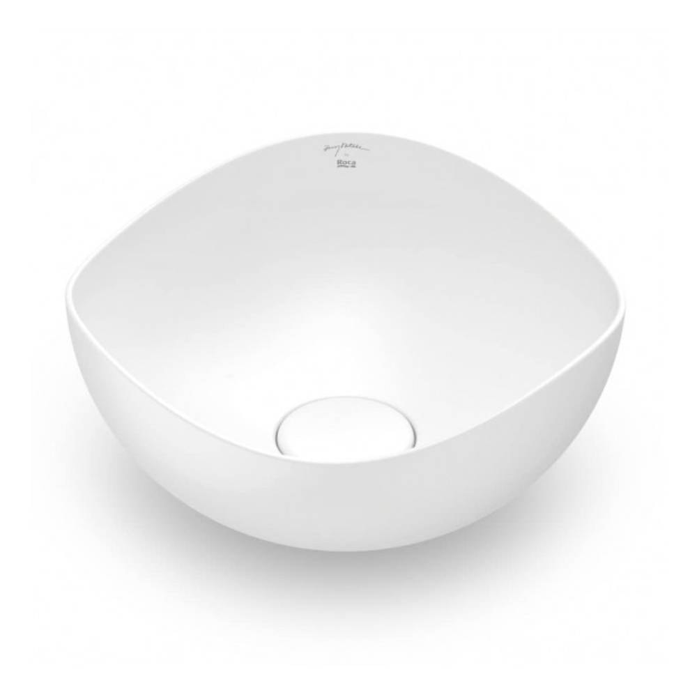 Cuba para Banheiro de Apoio Roca 37,5x37,7cm Ruy Ohtake Branco - A327A15000