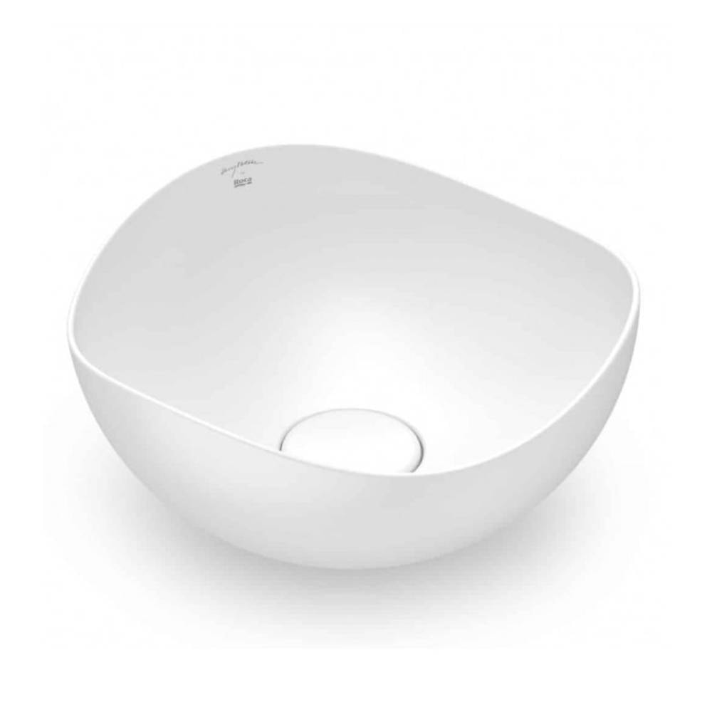 Cuba para Banheiro de Apoio Roca 37,5x37,7cm Ruy Ohtake Branco - A327A15000