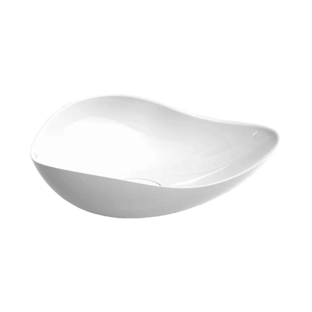 Cuba para Banheiro de Apoio Roca 55x37cm Ruy Ohtake Branco - A327A13000