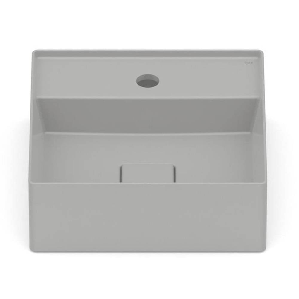 Cuba para Banheiro de Apoio Roca Quadrada 35x35CM T8 Terra Stone - A32787W070