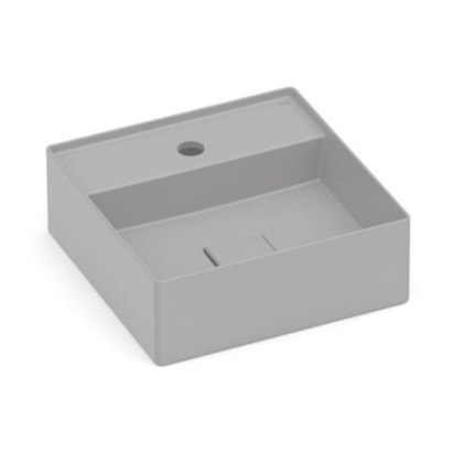 Cuba para Banheiro de Apoio Roca Quadrada 35x35CM T8 Terra Stone - A32787W070