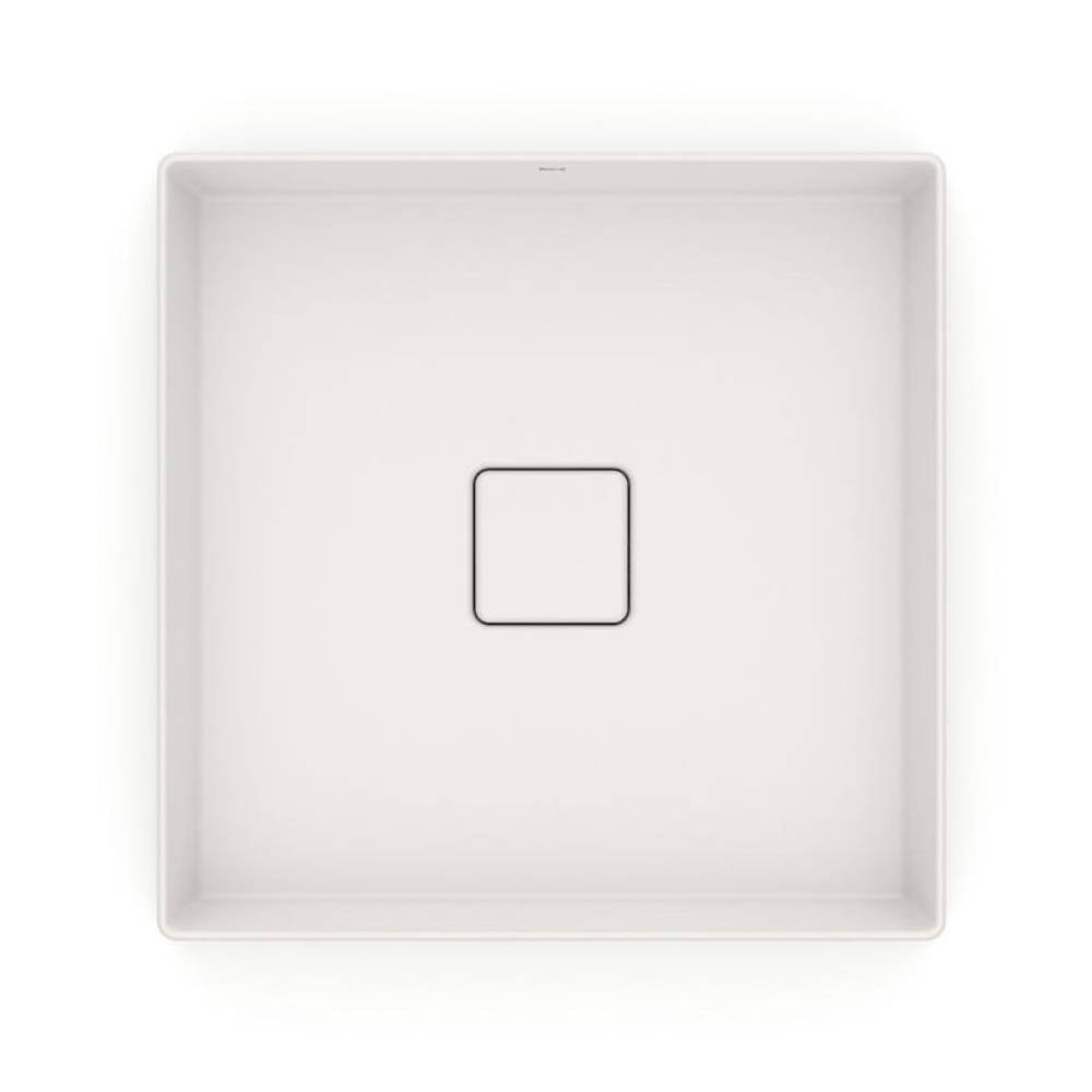 Cuba para Banheiro de Apoio Roca Quadrada 40x40cm T5 Terra Beige - A32787Y650