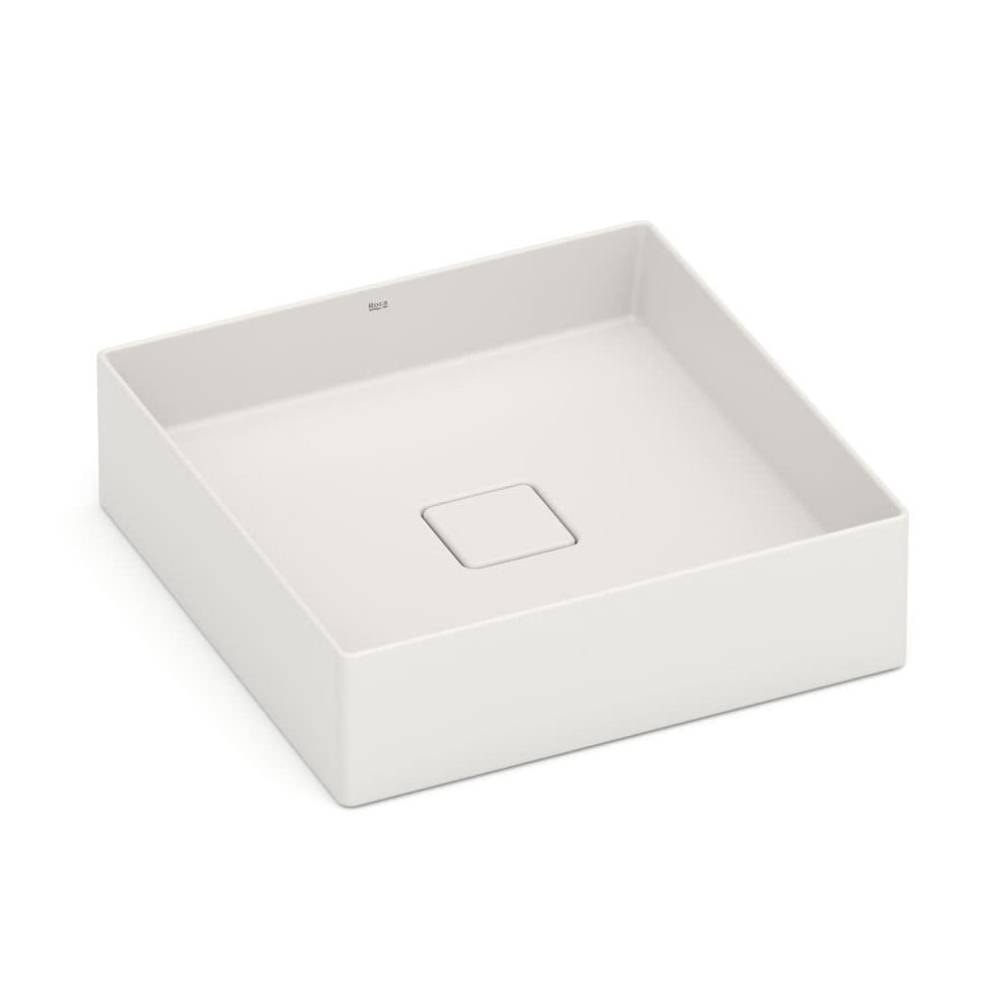 Cuba para Banheiro de Apoio Roca Quadrada 40x40cm T5 Terra Beige - A32787Y650