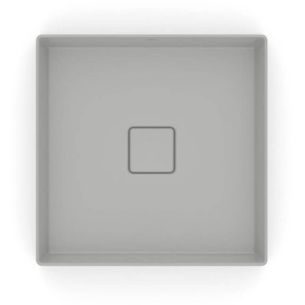 Cuba para Banheiro de Apoio Roca Quadrada 40x40cm T5 Terra Stone - A32787T070