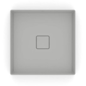 Cuba para Banheiro de Apoio Roca Quadrada 40x40cm T5 Terra Stone - A32787T070