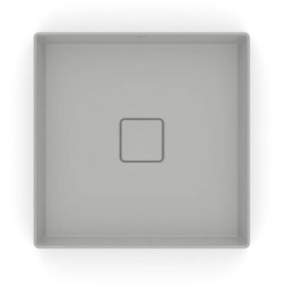 Cuba para Banheiro de Apoio Roca Quadrada 40x40cm T5 Terra Stone - A32787T070