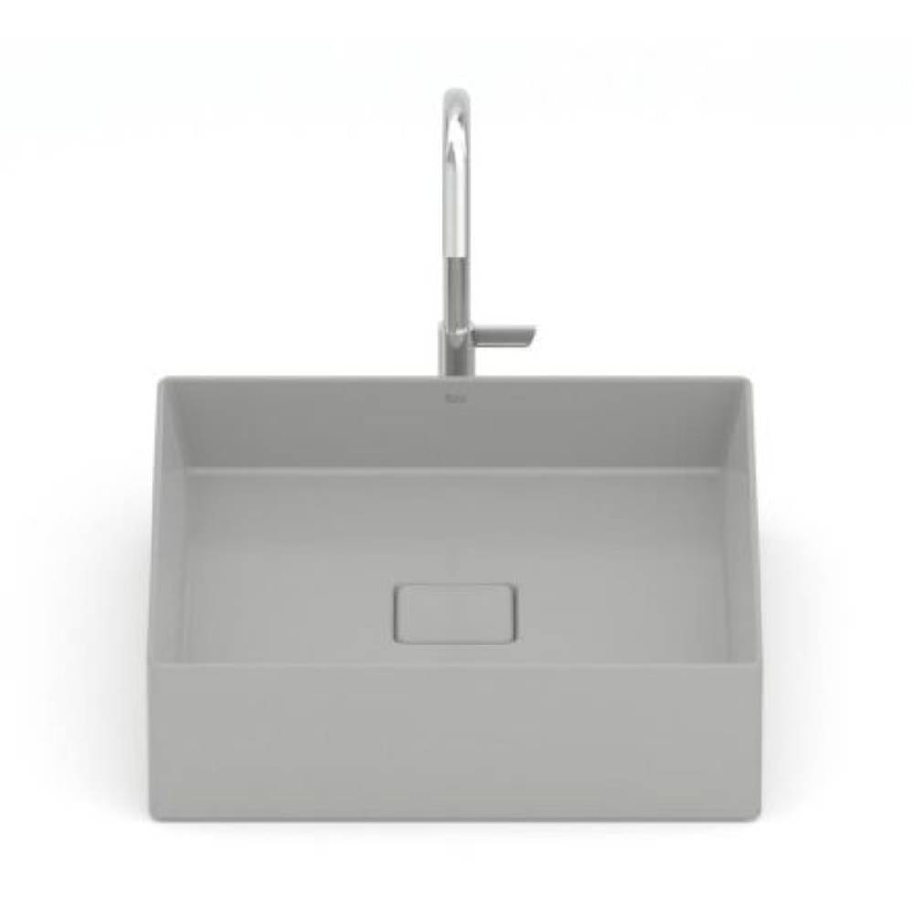 Cuba para Banheiro de Apoio Roca Quadrada 40x40cm T5 Terra Stone - A32787T070