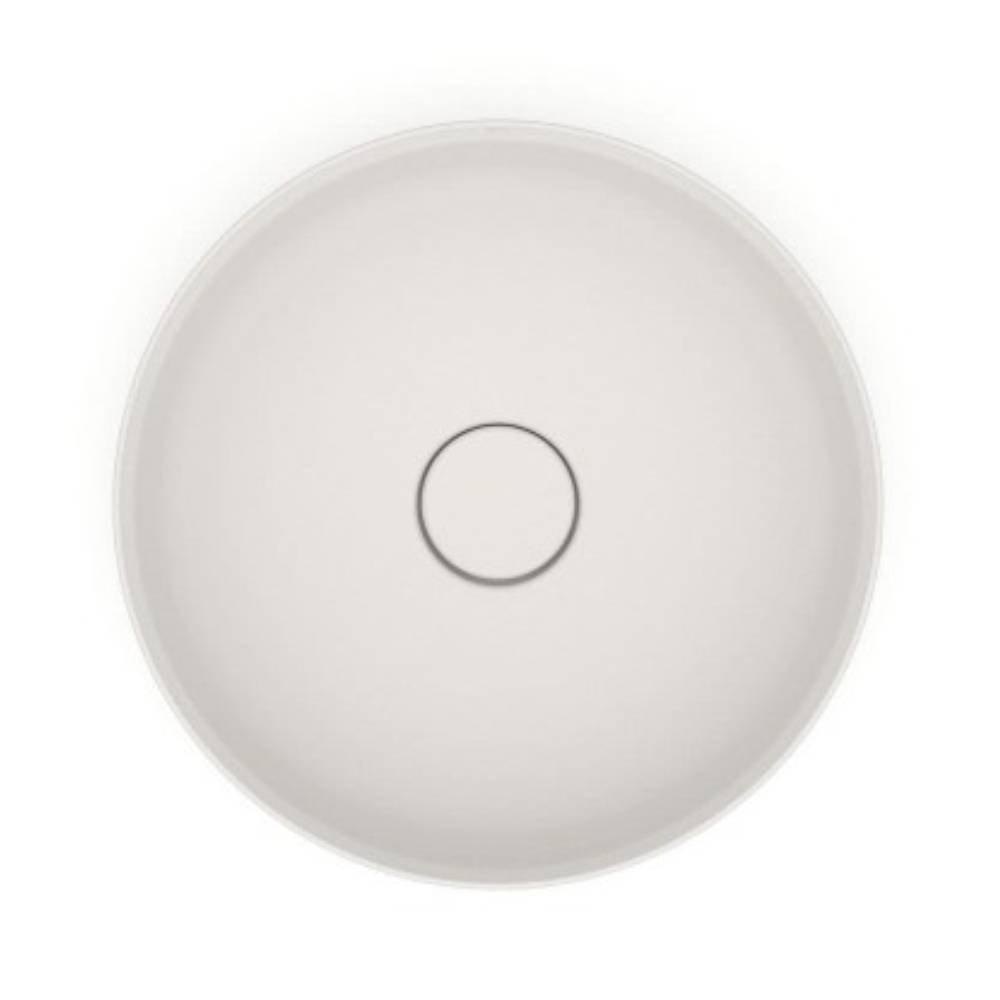 Cuba para Banheiro de Apoio Roca Redonda 39cm T2 Terra Beige - A32787N650