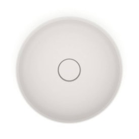 Cuba para Banheiro de Apoio Roca Redonda 39cm T2 Terra Beige - A32787N650