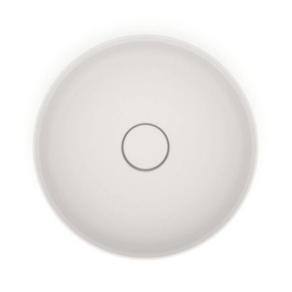 Cuba para Banheiro de Apoio Roca Redonda 39cm T2 Terra Beige - A32787N650