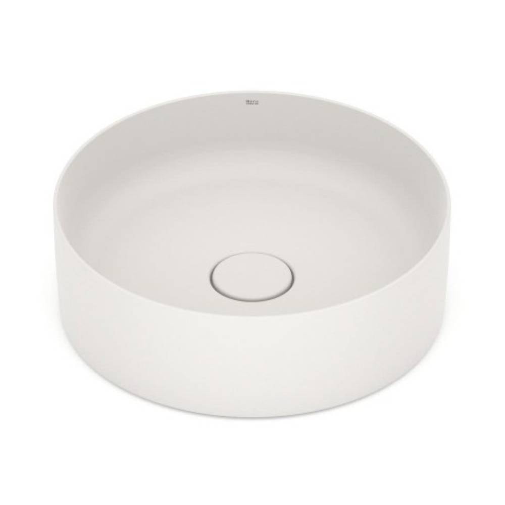 Cuba para Banheiro de Apoio Roca Redonda 39cm T2 Terra Beige - A32787N650