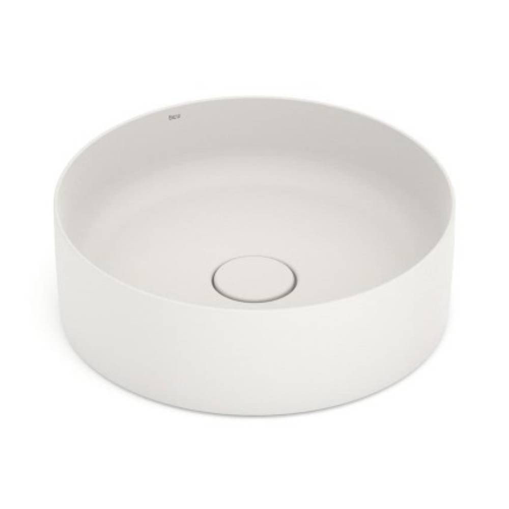 Cuba para Banheiro de Apoio Roca Redonda 39cm T2 Terra Beige - A32787N650