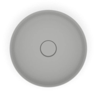 Cuba para Banheiro de Apoio Roca Redonda 39cm T2 Terra Stone - A32787N070