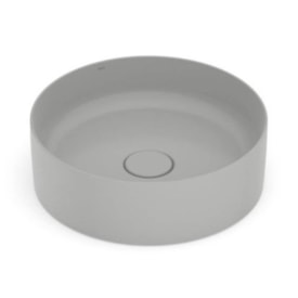 Cuba para Banheiro de Apoio Roca Redonda 39cm T2 Terra Stone - A32787N070