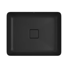 Cuba para Banheiro de Embuitr Deca Retangular 50cm Ebano Fosco - L.33050.94