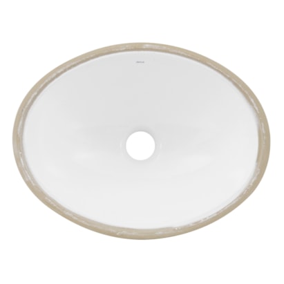 Cuba para Banheiro de Embutir Deca Oval 39 x 30,5cm Branca - L.59.17