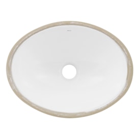Cuba para Banheiro de Embutir Deca Oval 39 x 30,5cm Branca - L.59.17