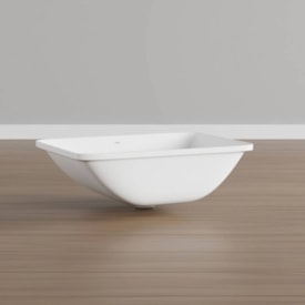 Cuba para Banheiro de Embutir Deca Retangular 48x35,5cm Branca - L.375.17