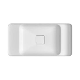 Cuba para Banheiro de Embutir Deca Retangular com Mesa 60cm Branco - L.33060.MDE.17