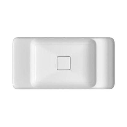 Cuba para Banheiro de Embutir Deca Retangular com Mesa 60cm Branco - L.33060.MDE.17