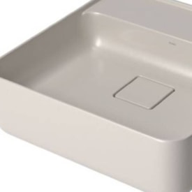 Cuba para Banheiro de Semi Encaixe com Mesa Deca Quadrada 40cm Barbante - L.61040.M.26