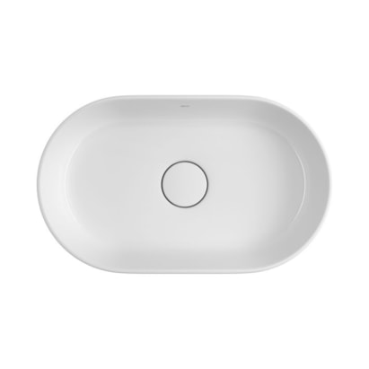 Cuba para Banheiro de Sobrepor Deca Oval 50cm Branco - L.24050.17