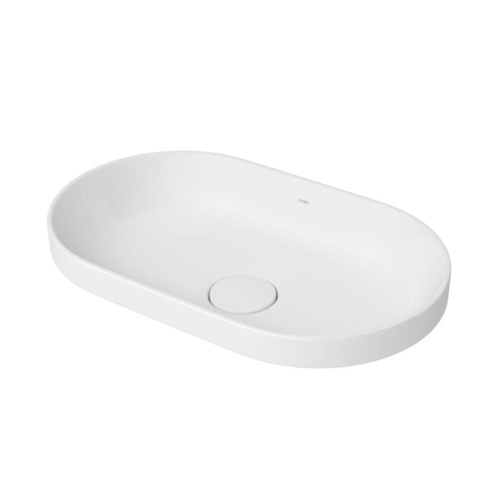 Cuba para Banheiro de Sobrepor Deca Oval 50cm Branco - L.24050.17