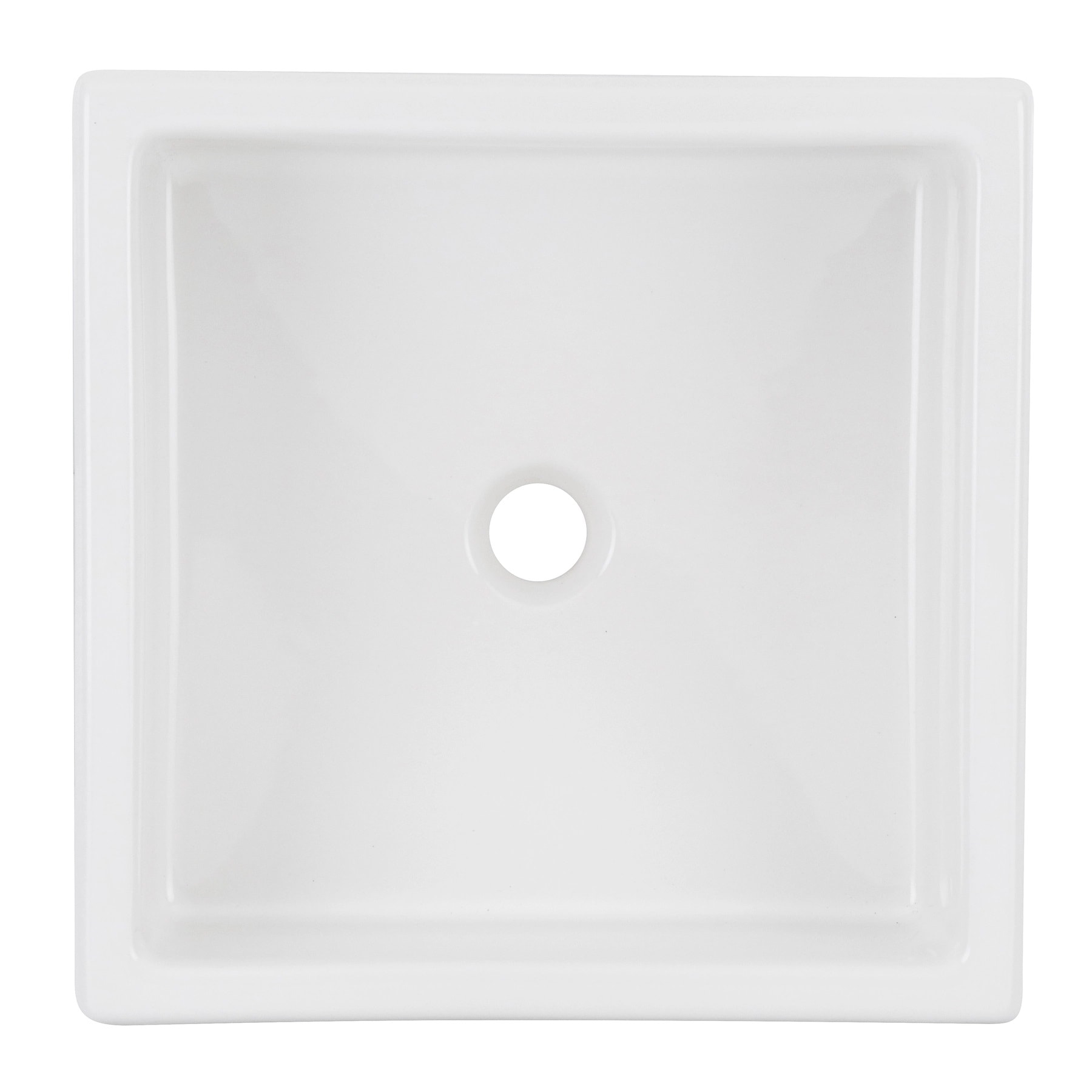 Cuba para Banheiro de Sobrepor Deca Quadrada 41 x 41cm Branca - L.700.17