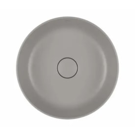 Cuba para Banheiro de Sobrepor Deca Redonda 40cm Soft Antracite - L.22040.85