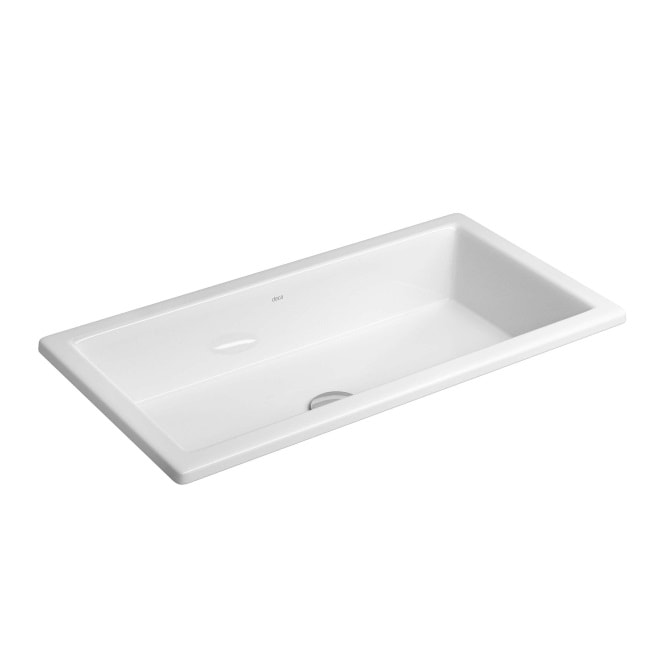 Cuba para Banheiro de Sobrepor Deca Retangular 59 x 31cm Branca - L.1070.17