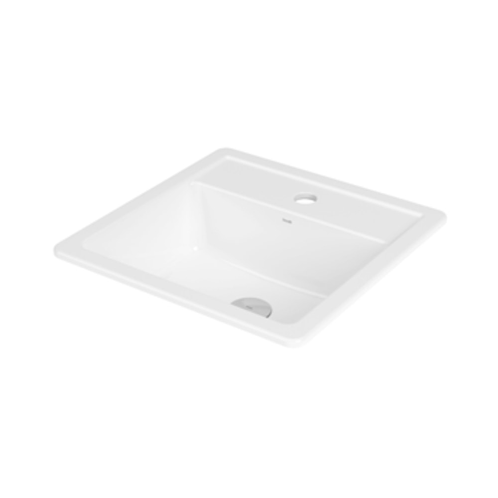 Cuba para Banheiro de Sobrepor Docol Quadrado 42x42cm Branco - 1577726