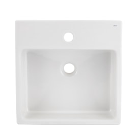 Cuba para Banheiro Semi Encaixe Deca Quadrada 42x42cm Branca - L.830.17