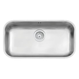Cuba para Cozinha de Embutir Aço Inox Acetinado Tramontina Lavínia Embutir 56x34cm - 94024103