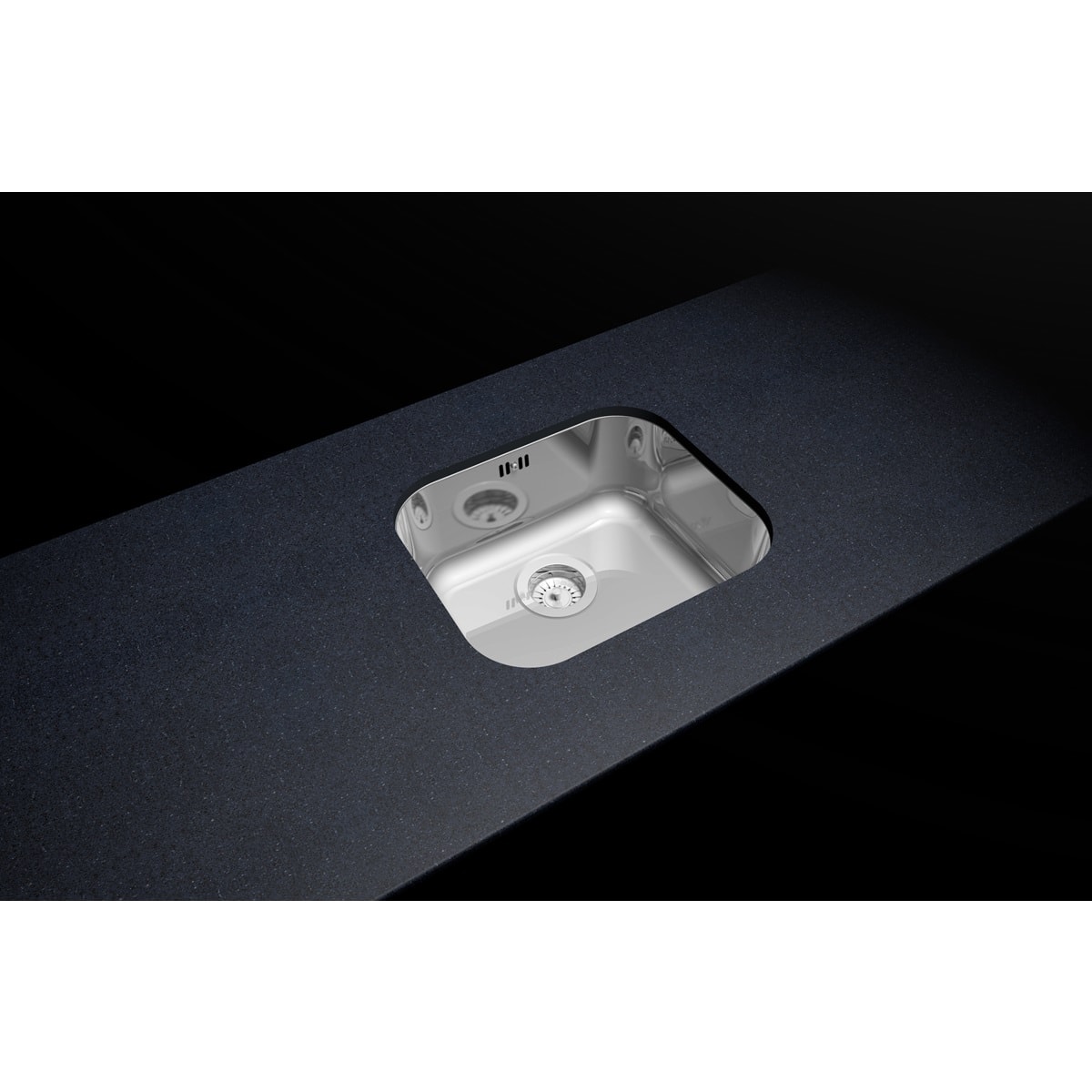 Cuba para Cozinha de Embutir Aço Inox Alto Brilho Tramontina Lavínia 40x34cm - 94020203