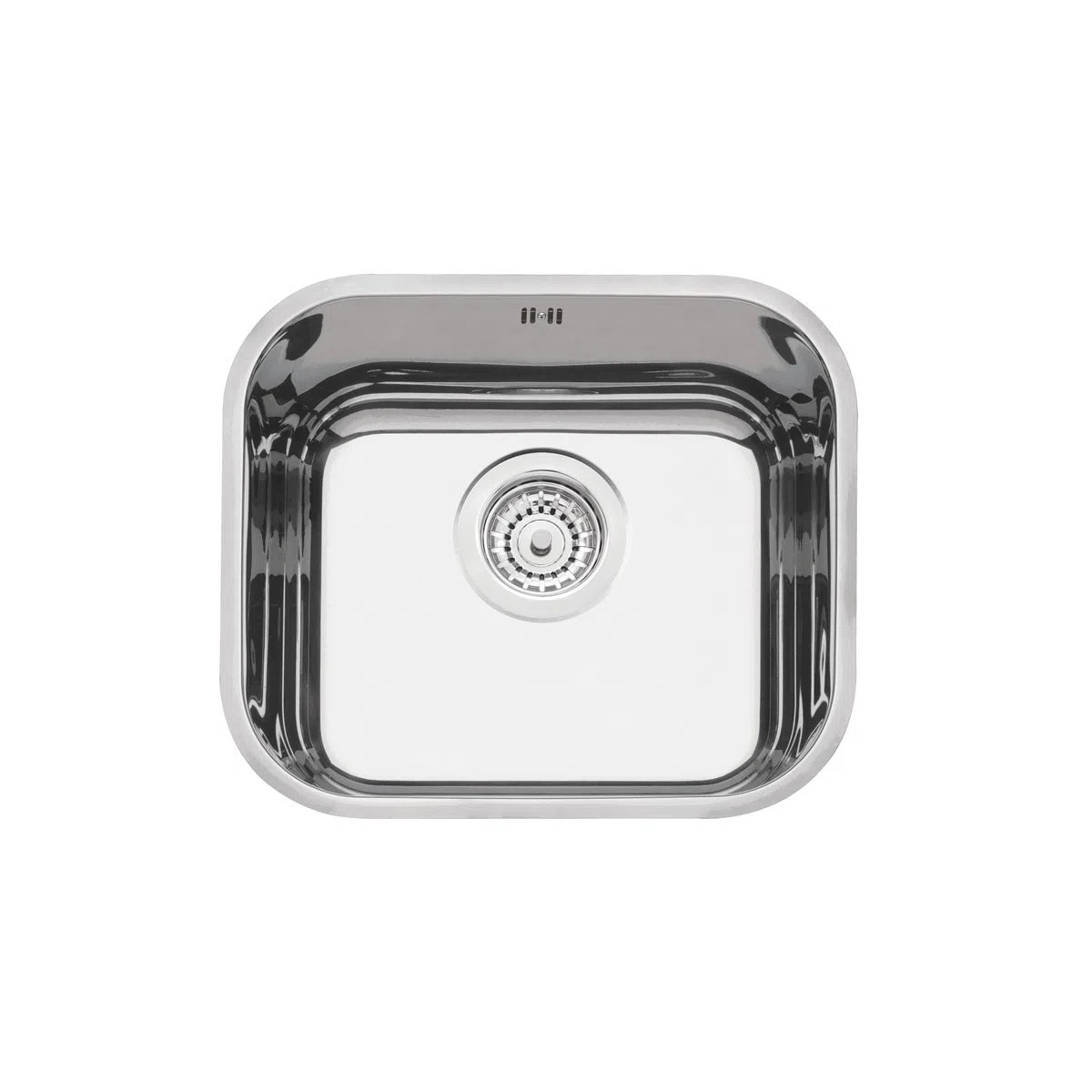 Cuba para Cozinha de Embutir Aço Inox Alto Brilho Tramontina Lavínia 40x34cm - 94020203