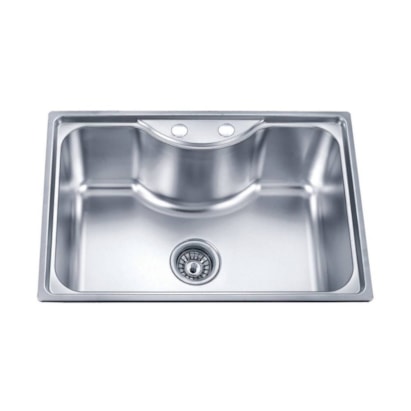 Cuba para Cozinha de Embutir Aço Inox com Kit Acessórios Dax 64x38cm - DAX-0010-MG-ST