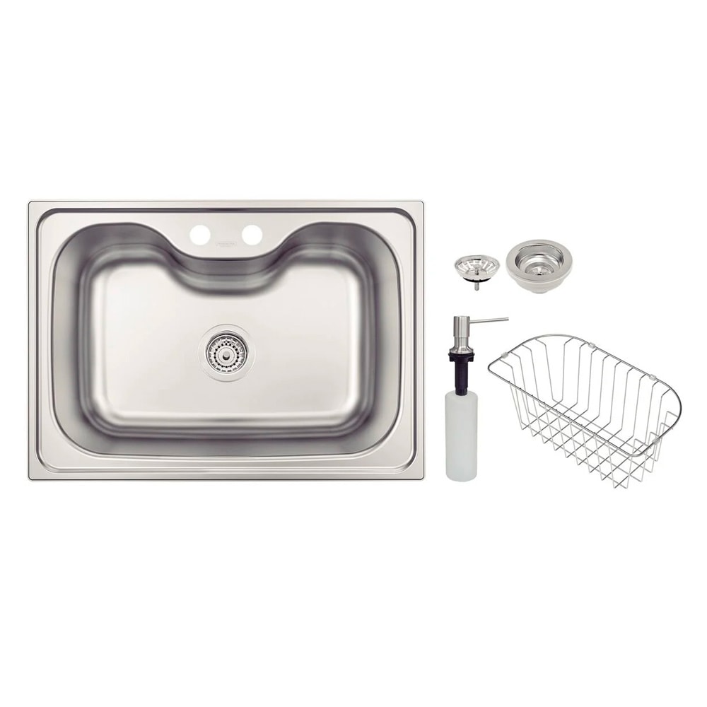 Cuba para Cozinha de Embutir Aço Inox Morgana Undermount Acetinado 69x49 - 93806/592