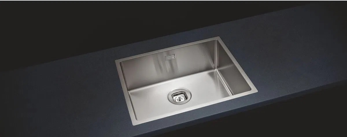 Cuba para Cozinha de Embutir Aço Inox Scotch Brite Tramontina Quadrum 50x40cm - 94007103