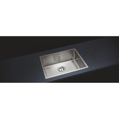 Cuba para Cozinha de Embutir Aço Inox Scotch Brite Tramontina Quadrum 50x40cm - 94007103